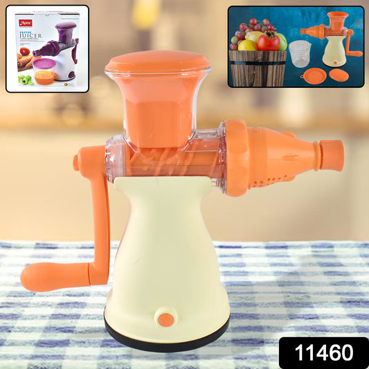 Apex manual juicer designed for vegetables and fruits including carrots and oranges