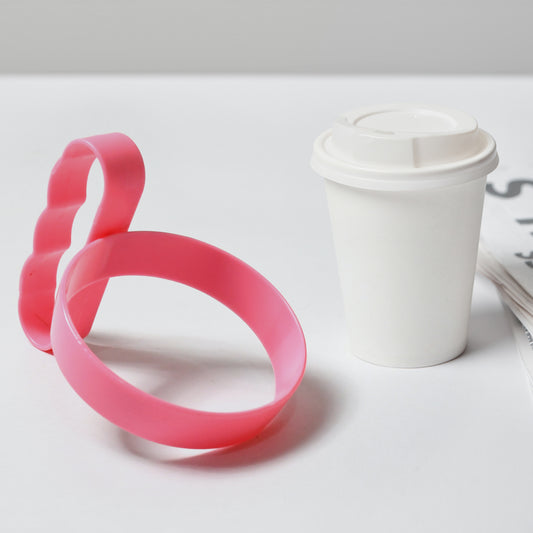 8195 Plastic Cup Tumbler Handle Anti Slip Travel Mug Grip Cupholder Cup Tumbler Accessories Lightweight Tumbler Holder Cup Handle (1 Pc)