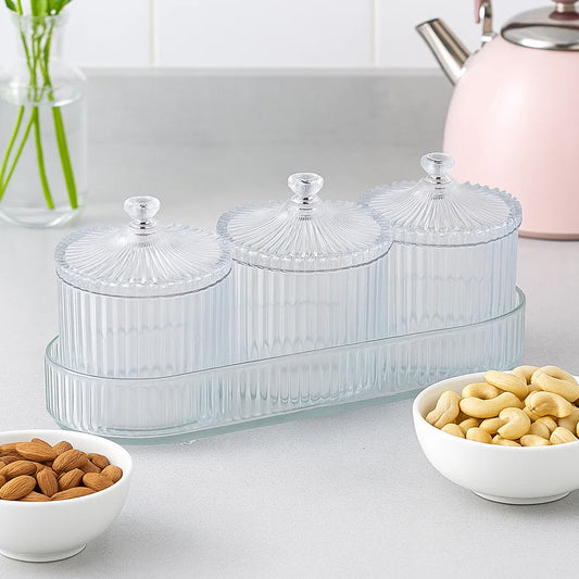 Dry Fruit Snack Storage - (3 Pc Set)