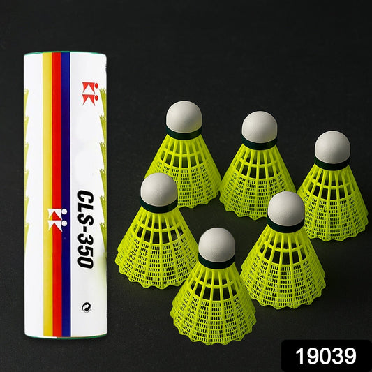 Flight Pro Durable Plastic Shuttlecock in set of six pieces