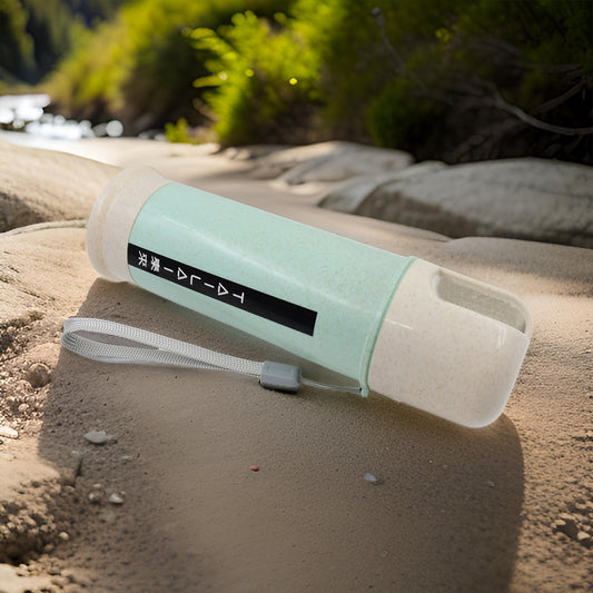 Portable Water Bottle (300 Ml Approx Mix Colors Design)