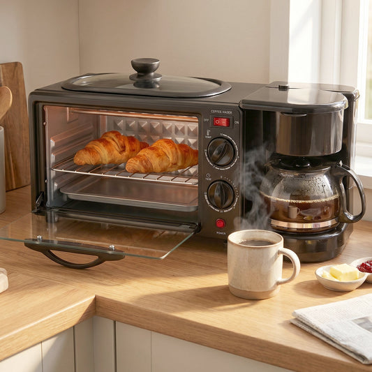 Suta 3 In 1 Breakfast Maker Compact Kitchen Multi-functional Appliance
