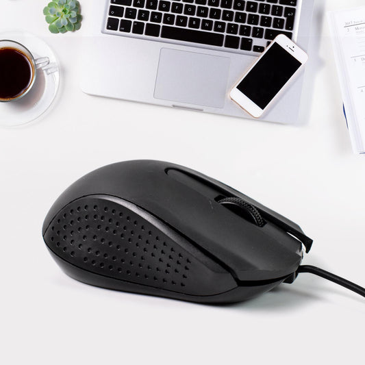 Computer Laptop Wired Optical Mouse M-022 (1 Pc)