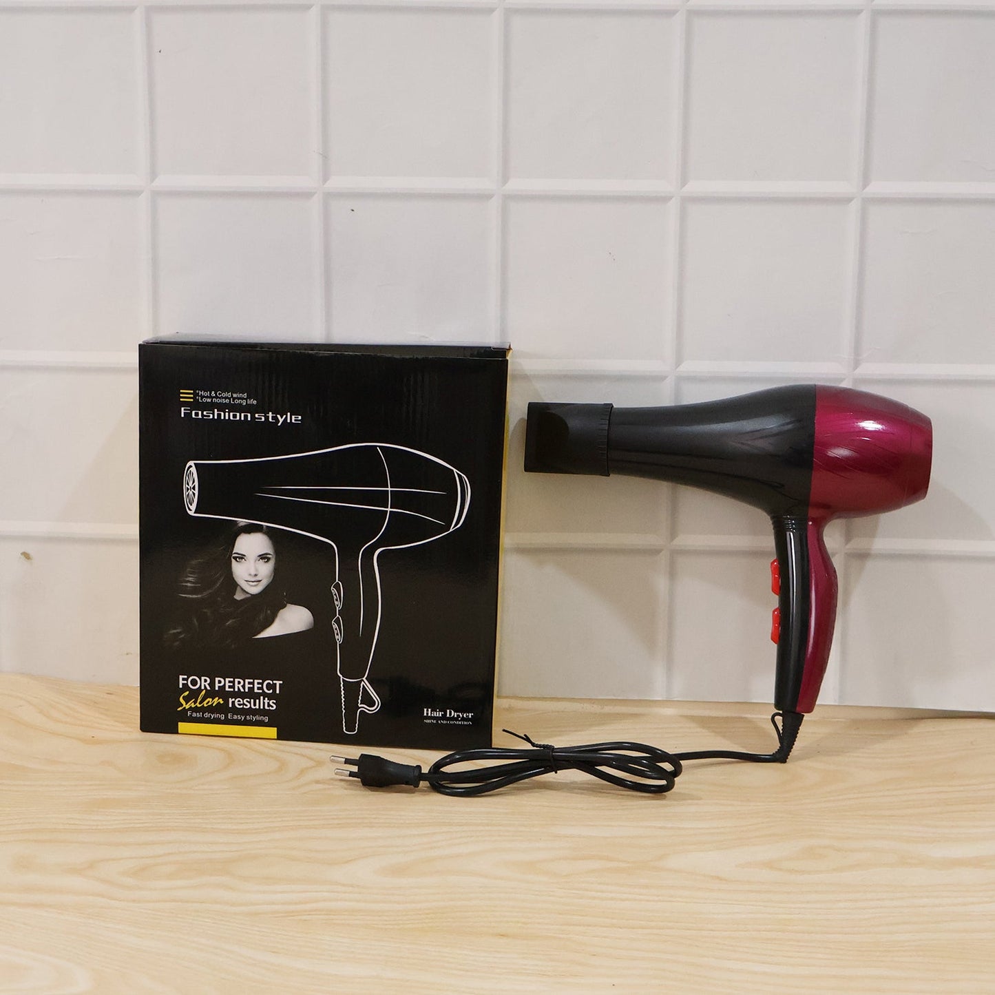 Professional Hair Dryer – High Power 2-Speed Salon Dryer | Calm & Curl