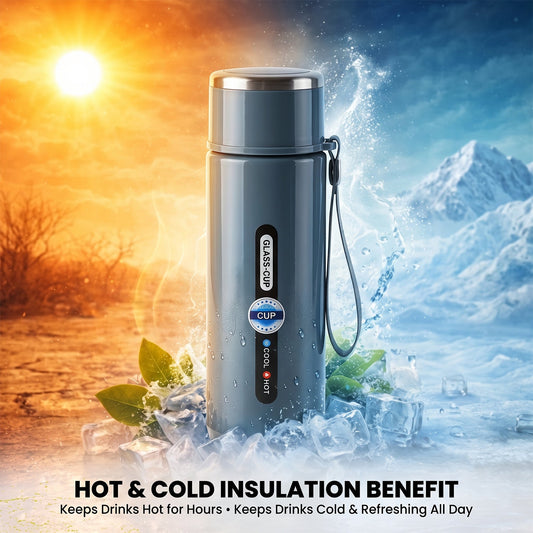 Stainless Steel Vacuum Insulated Water Bottle For Office Travel Everyday Use