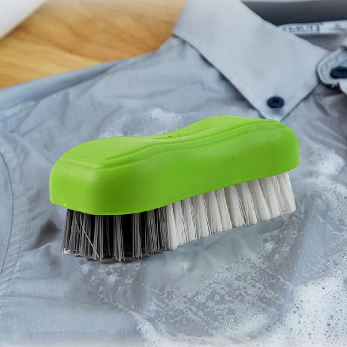 Pro Clean Multi-purpose Cloth Washing Brush With Plastic Handle (1 Pc)