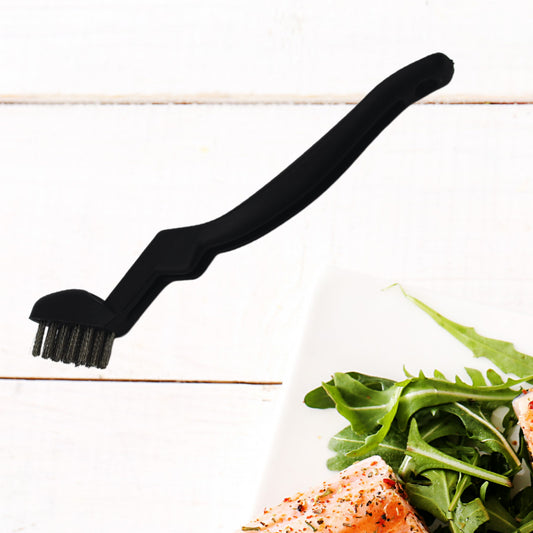 8721 Multifunction Basting Brush For Cooking Pastry Brush Baking Food Butter Brush Dusting Brush For Cooking Grease Brush For Baking Dishwasher Safe Grilling Hairbrush Corn (2 Pcs Set)