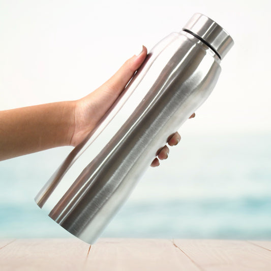 Stainless Steel Double Wall Vacuum-insulated Drink Water Bottle (1000 Ml Approx)