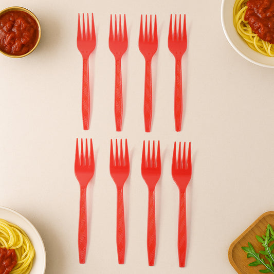 Premium Disposable Plastic Forks (1 Pc)