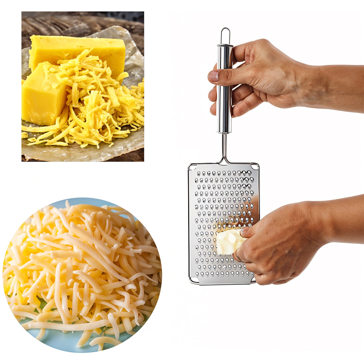Apex Premium Stainless Steel Vegetable Grater (1 Pc)