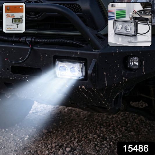 3 Mode LED Fog Light – Ultra Mini Dual Lens for Vehicle Safety