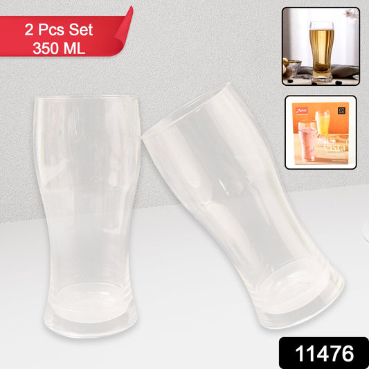 Durable plastic glass set ideal for serving beverages safely