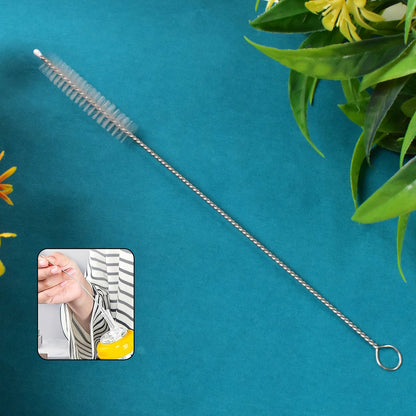 Velvet Wipe 20cm stainless steel straw cleaning brush for reusable straws