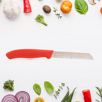 Fine edge 420 grade stainless steel kitchen knives and peeler set for durability