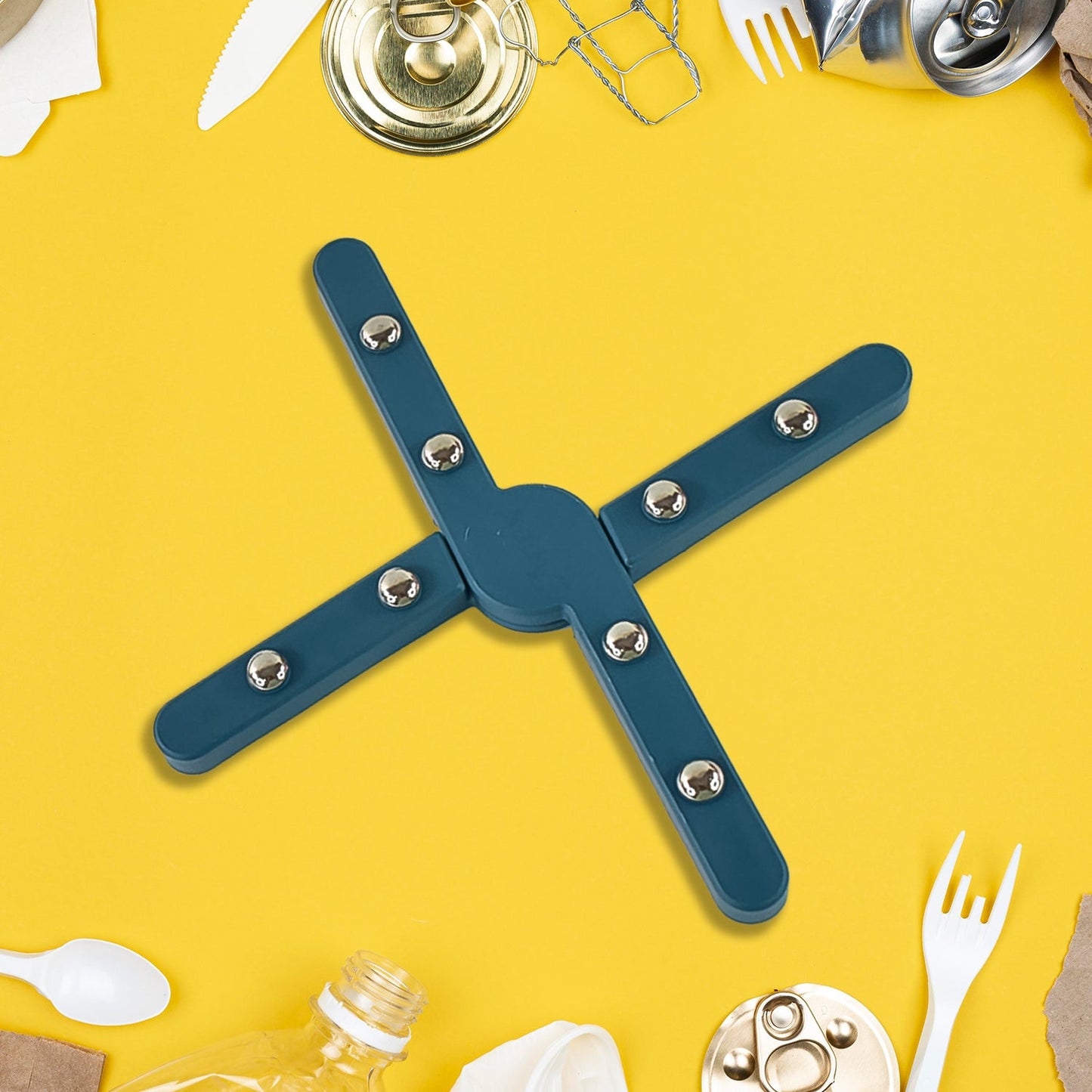 Apex foldable hot mate set showing heat-resistant 2-piece pan stand design