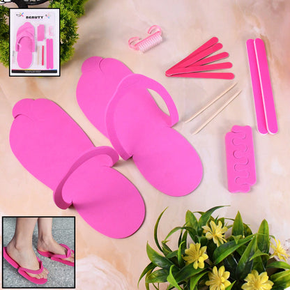 Professional pedicure kit with 13 foot care tools from Velvet Wipe