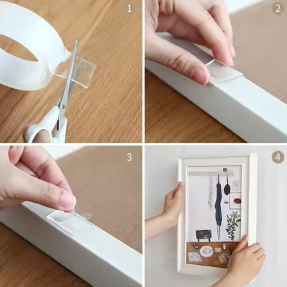 FoamLock adhesive foam tape detailed texture for secure mounting