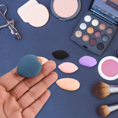 Velvet touch mini finger puff for smooth cosmetic application