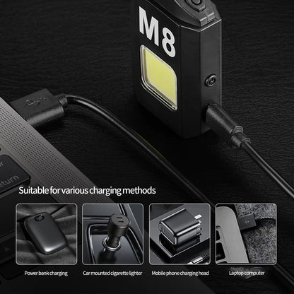 Pocket-sized USB rechargeable mini torch lighter ready for travel
