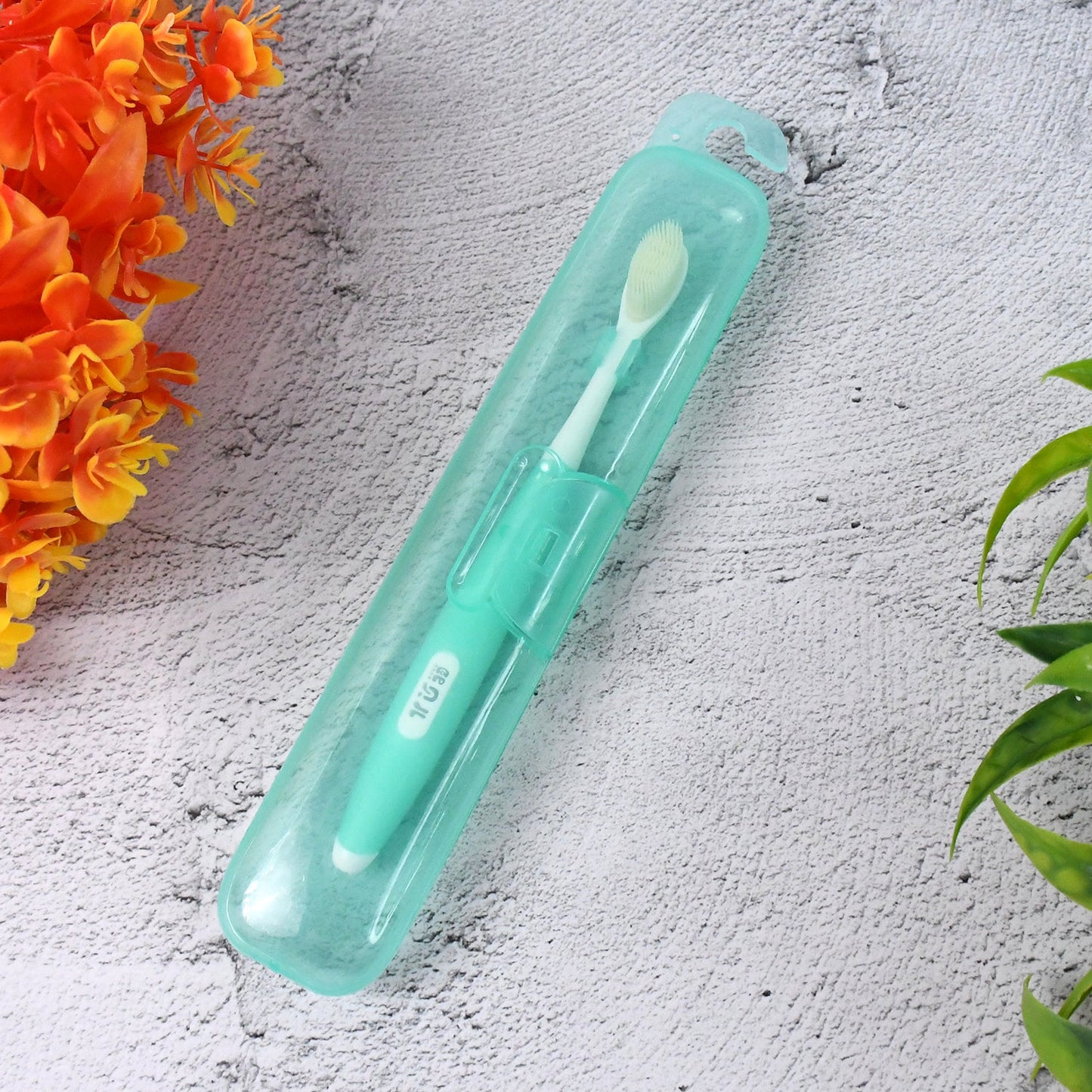 Interdental Cleaner gently cleaning tight spaces between teeth