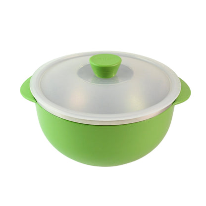 Durable BPA-free plastic serving bowl placed in kitchen setting