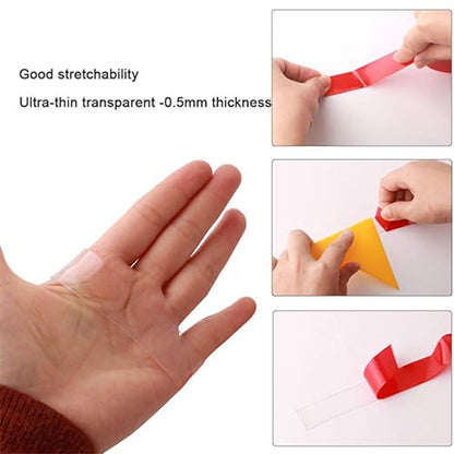 Fixo Tape transparent acrylic foam mounting tape roll for strong adhesion