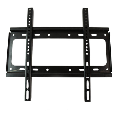 Installed adjustable TV wall mount bracket securely fixed on wall