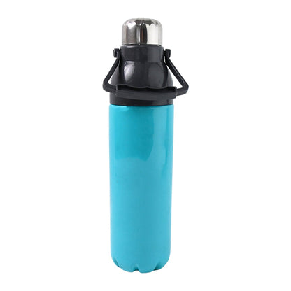 Reusable mixed color plastic sports bottle ideal for outdoor use