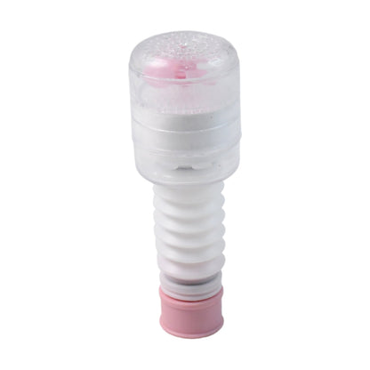 Quick bend flexible faucet extender on bathroom faucet for water direction