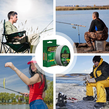 Strong abrasion resistant fishing line for freshwater and saltwater