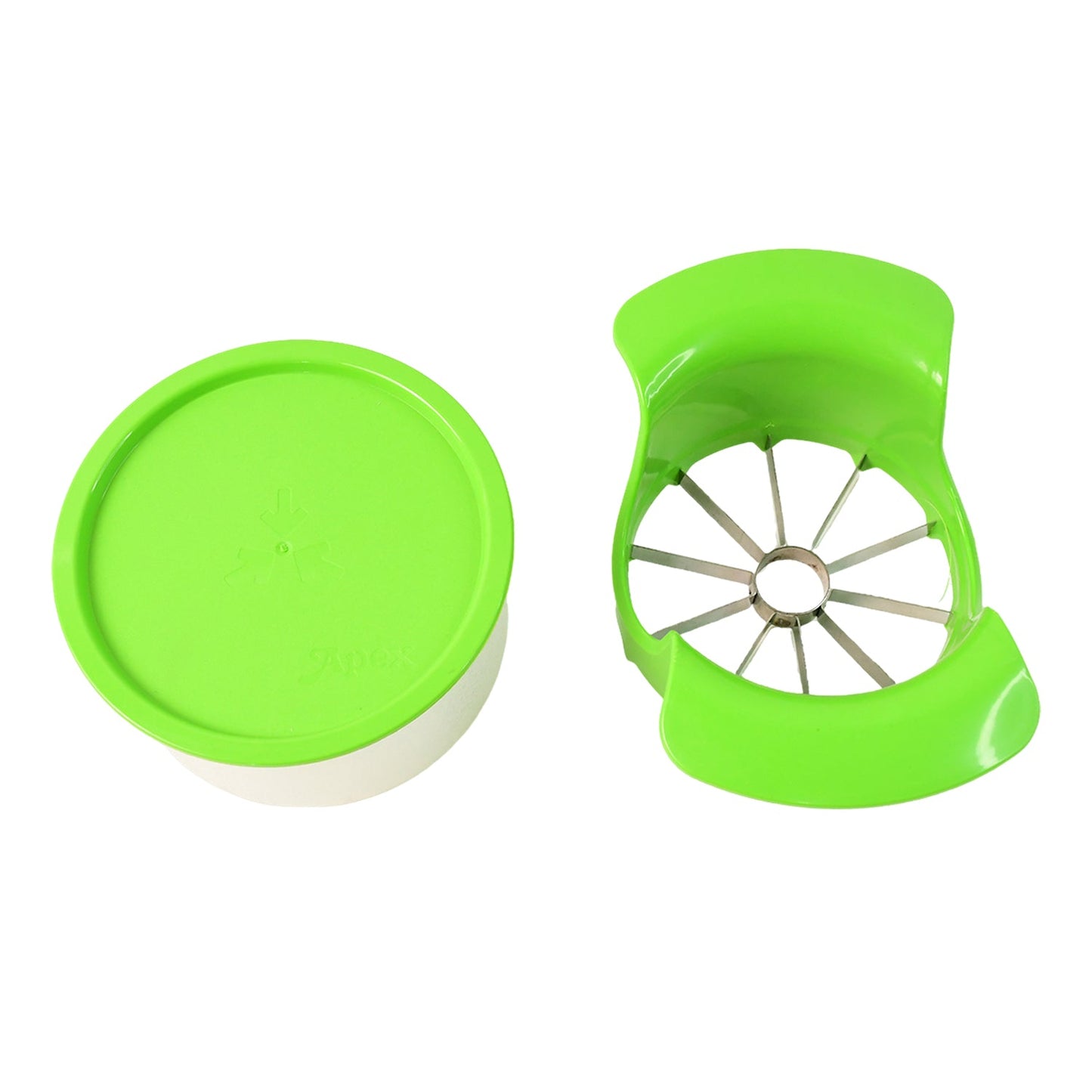 Slice'n Store apple cutter with container, ideal for lunchbox prep