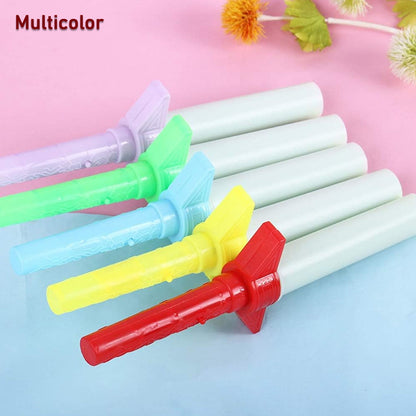 Glowing kids' LED sword ready for playtime adventures