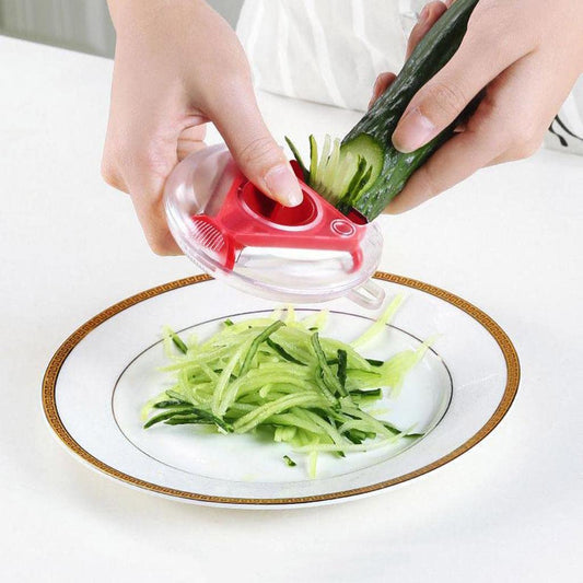 2937  3 In 1 Multi Function Three Use Rotary Hanging Round Planer Peeler And Cutter Vegetable Slicer Kitchen Tools Kitchen Gadgets
