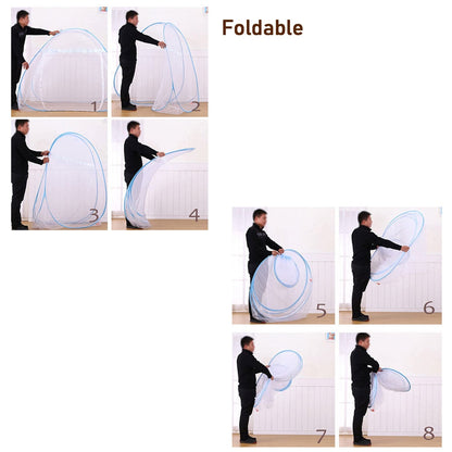 Ultra mesh insect mosquito tent made from polyester for outdoor use