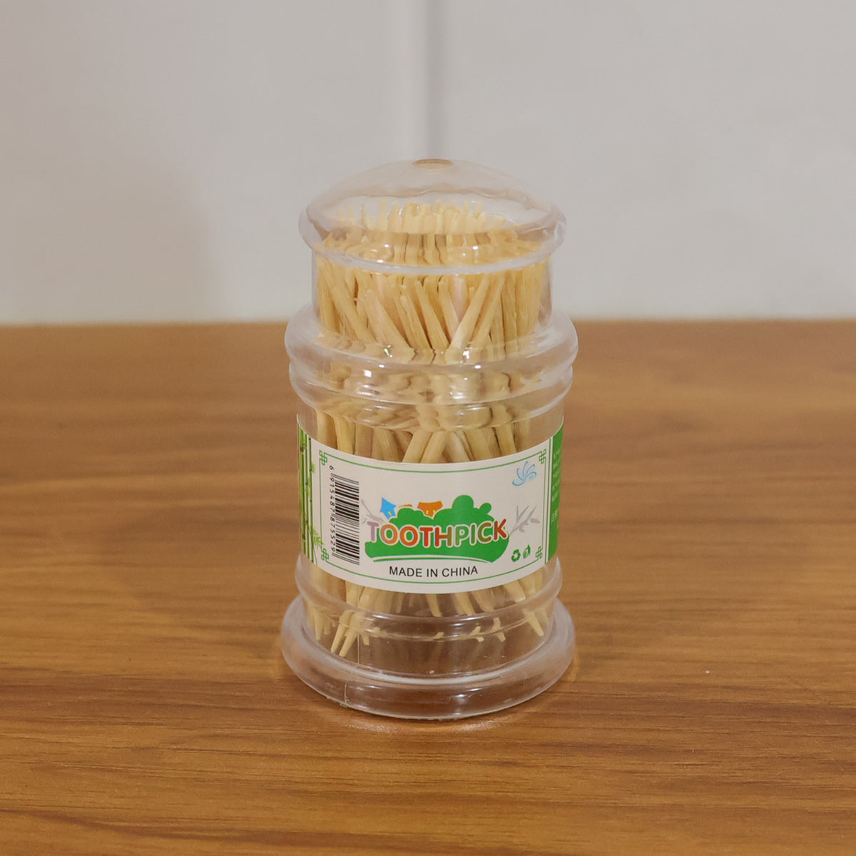 Premium Wooden Toothpick Jar Pack (1 Set)