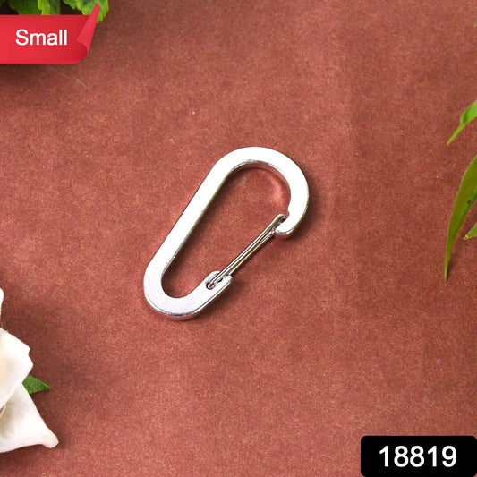 Compact snap hook clasp ideal for secure key and belt attachment