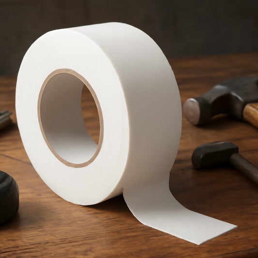 Roll of medium strong double sided foam mounting tape for home and office.