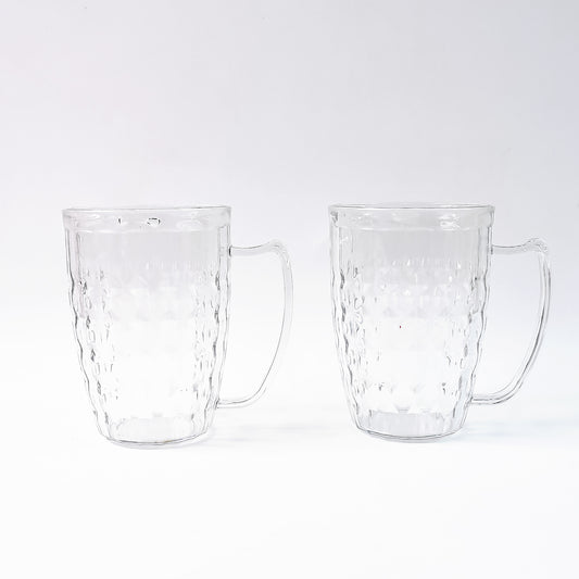 Apex Mocktail Mug Glass (2 Pc Set  400 Ml)