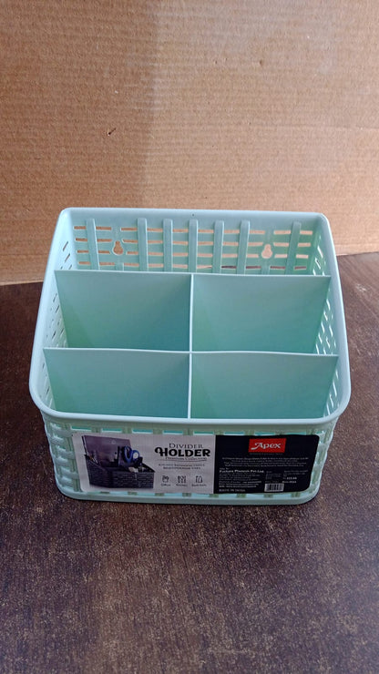Multipurpose organizer placed on office workspace for clutter-free desk