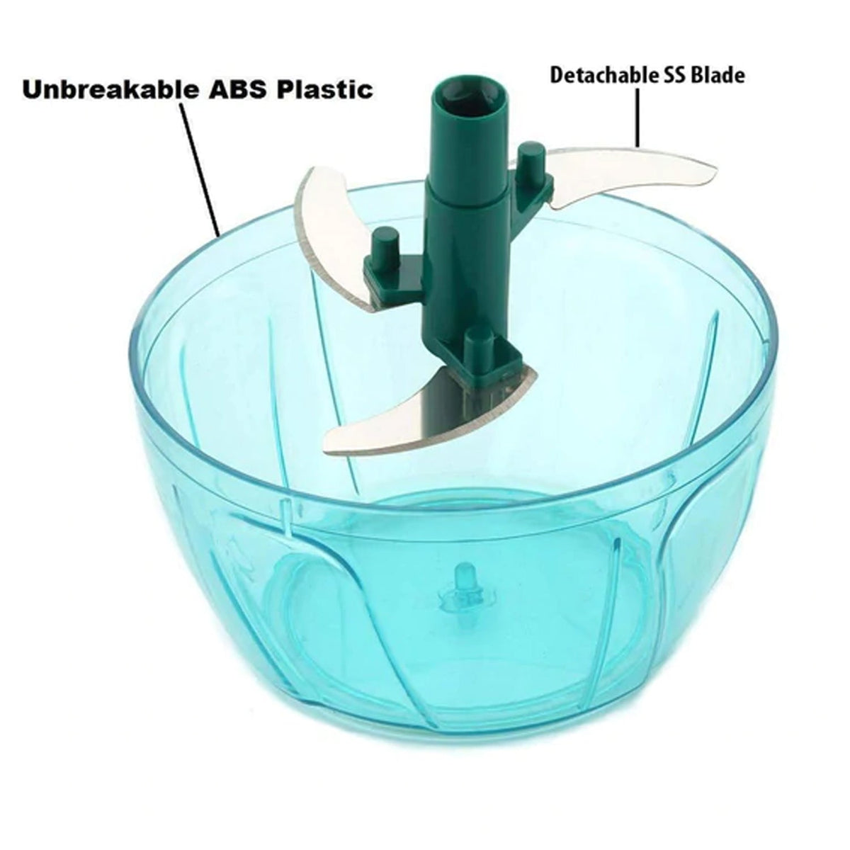 5959 Handy Mini Plastic Vegetable Chopper Cutter Onion Chopper Vegetables For Kitchen Accessories With 3 Blades