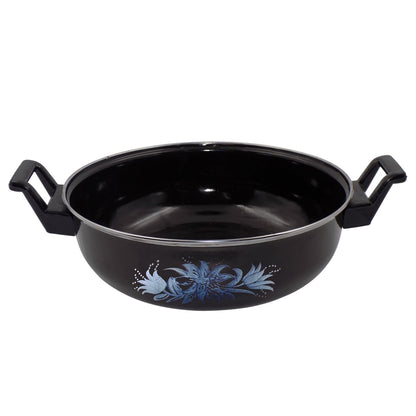Iron kadai perfect for cooking curries with even heat distribution