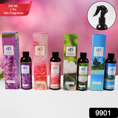 IKI Room Air Freshener Mix Fragrance spray bottle with blended scent