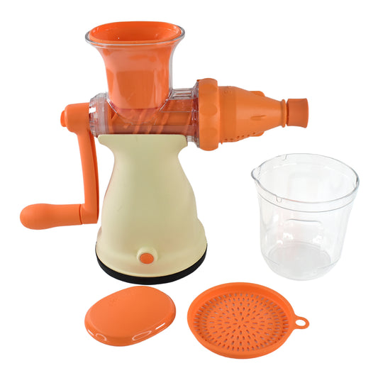 Apex Manual Carrot And Fruit Juicer  Heavy-duty (1 Pc With Glass)