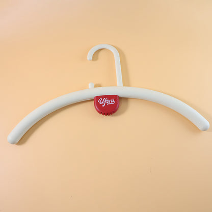 Multipurpose Anti-slip Plastic Clothes Hanger With Fragrance Holder (1 Pc)