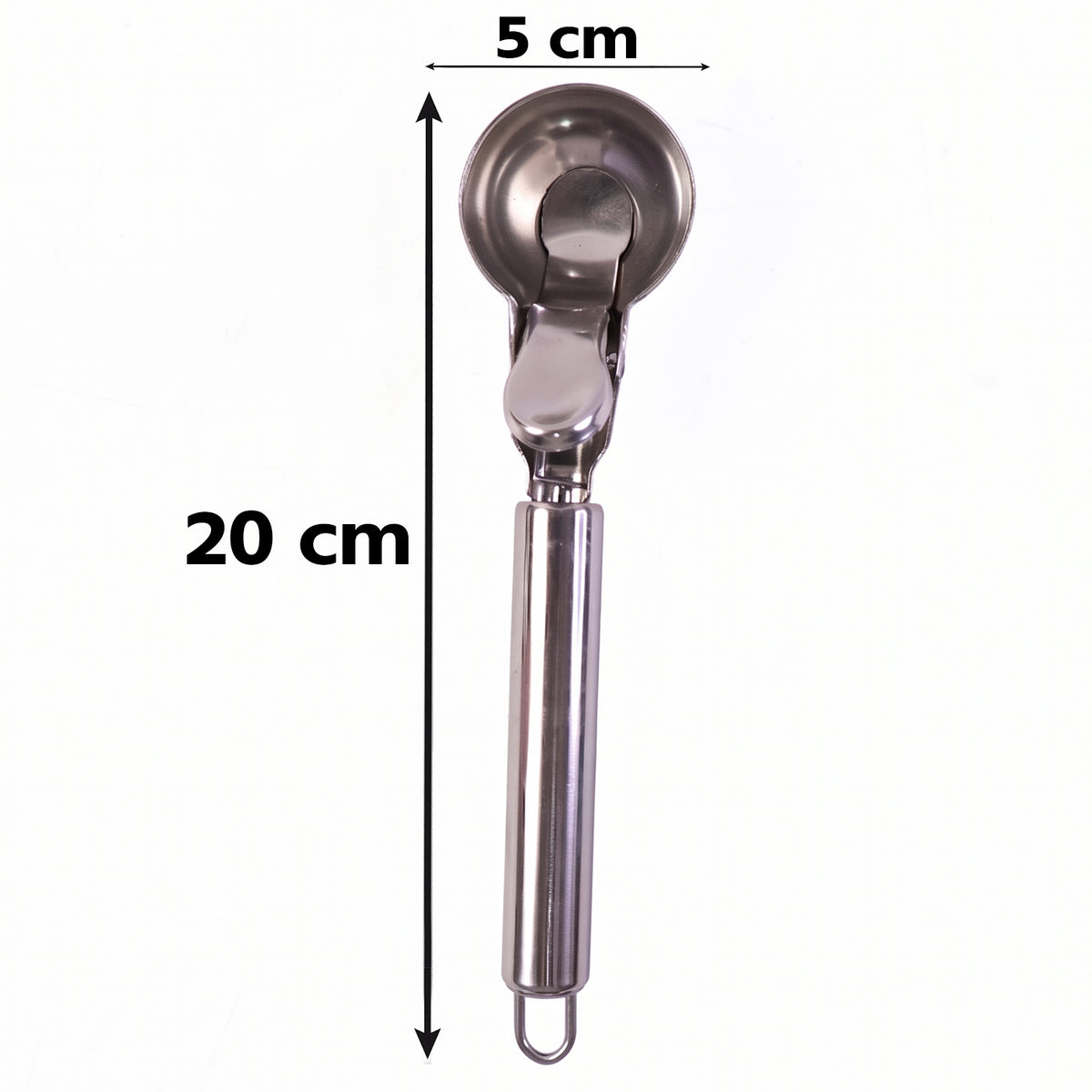 Stainless Steel Trigger Release Ice Cream Scoop Cookie Dough Scooper (1 Pc)