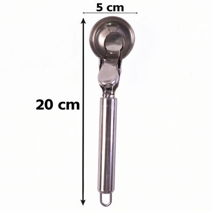 Stainless Steel Trigger Release Ice Cream Scoop Cookie Dough Scooper (1 Pc)