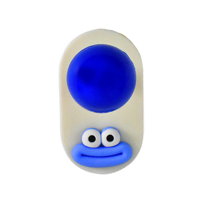 Rainbow grip style colorful self-adhesive wall hook showing strong hold