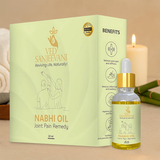 Ved Sanjeevani Nabhi Oil For Joint Pain Relief (30ml  1 Pc)