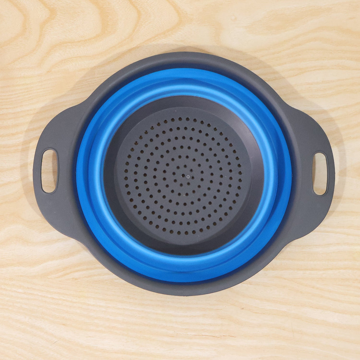 Silicone Collapsible Strainer  Space-saving Kitchen Tool For Easy Draining