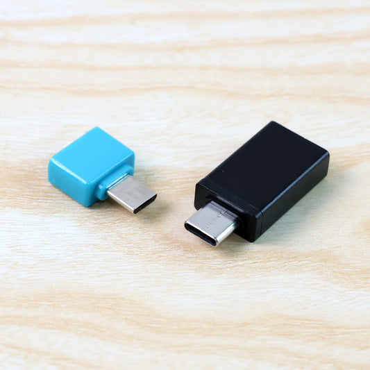 Usb Micro  Type-c  To Usb-a Otg Adapter - (2 Pc  Set)